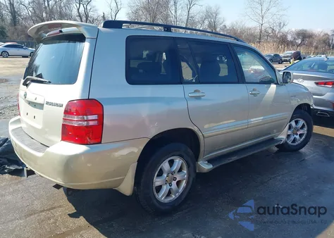 2002 Toyota Highlander Limited V6 from USA, damaged, VIN JTEHF21A320073141